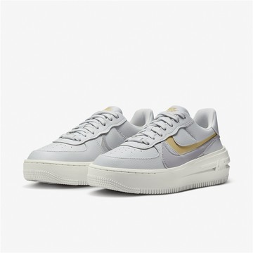 S.G W NIKE AF1 PLT.AF.ORM AF1 DJ9946-002 淺灰 奶油 厚底 休閒鞋 女