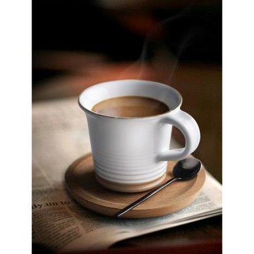 北歐ins陶瓷咖啡杯粗陶手工馬克杯早餐牛奶杯子茶杯情侶對杯家用