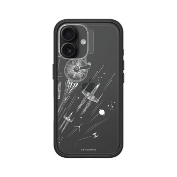 iPhone 16 Mod NX 黑 - 迪士尼-星際大戰 Star Wars - POP全載具2-白