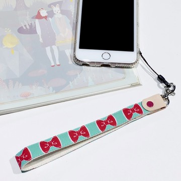 蝴蝶結  手機吊繩/手繩/飾品 多色可選