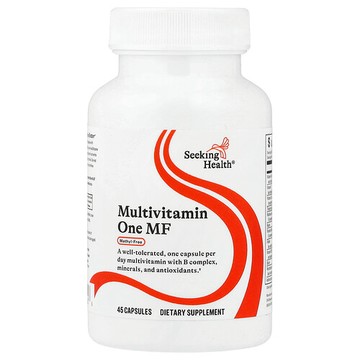 Seeking Health, Multivitamin One MF，45 粒素食膠囊