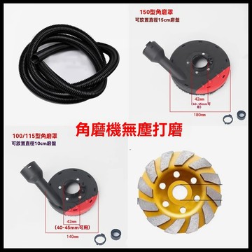⚡台灣出貨 出貨⚡4-5吋砂輪機用 防塵罩 角磨機防塵罩 打磨切割防護罩 吸塵罩 集塵罩 石材打磨 適用125型