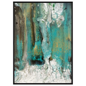 BOLUO GALLERY 菠蘿選畫所 抽象畫 碧玉I APAP4684B  59.4 x 42cm  黑色