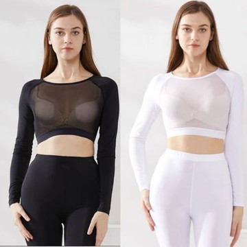 高爾夫女裝防曬衣 袖套披肩冰絲服裝UPF40+上衣打底衣透氣半身衣