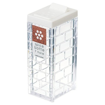 inomata 7孔調味罐 白色 2個1組  63ml  1組