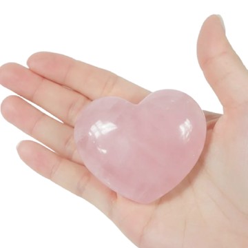 馬達加斯加粉晶愛心