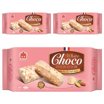 義美 千層派 白巧克力  98g  3袋