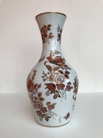 復古瓷花卉圖案花瓶| 尤利西斯巴黎