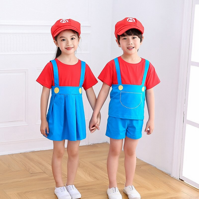 マリオ コスプレキッズ子供用マリオハロウイン衣装コスプレ コスチュームキャラクター学園祭 通販 Lineポイント最大5 0 Get Lineショッピング
