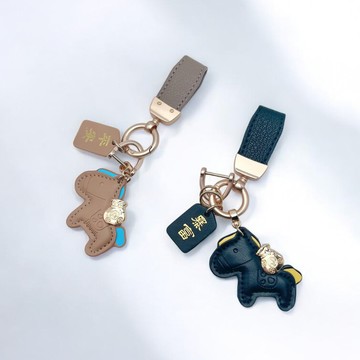 [窩在家]  馭願小馬開運掛飾鑰匙圈 生日禮物 招財