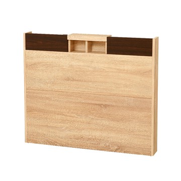 【多瓦娜】迪克雙色3.5尺床頭片(附插座)