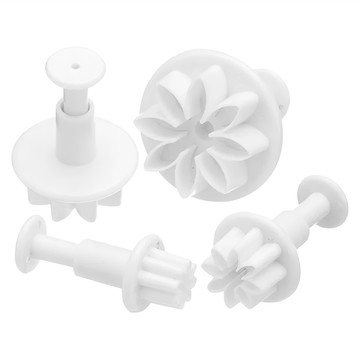 Sweetly 翻糖推壓模 Set 4個  1.3cm + 2cm + 2.6cm + 3.5cm  1組