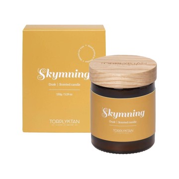 【瑞典 Torplyktan】平原風光蠟燭150g-黃昏