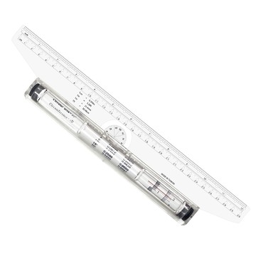 【樂智益智】4入-30CM多功能滾輪平行尺