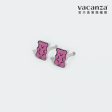 vacanza｜小熊軟糖・純鋼養耳棒｜316L鋼｜交換禮物#1118新品 #新年飾品 #新年禮物