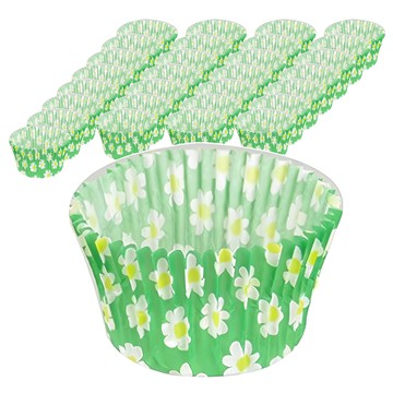 珍珠金屬 紙杯蛋糕烘焙模具50件組 D-2683 Petit Flower  75mm  1組