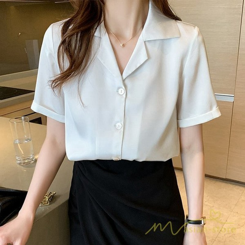 チョップ 実施する 同行 半袖 シャツ ブラウス テクスチャー インシュレータ 中庭