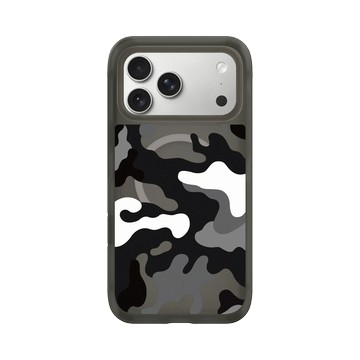iPhone 17 Pro Max AirX 本質黑 - Camouflage / 迷彩 - M1929北極迷彩