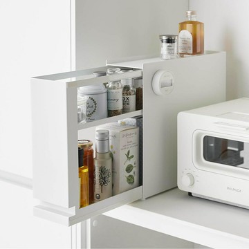 【含稅/免運】 家用臺面可抽拉置物收納架客廳臥室物品整理收納架
