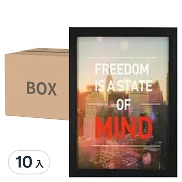 iINDOORS 北歐簡約實木相框 Set 2CM厚框 進口無節松木相框 透明面板  黑色 + 白色  1組  A4 / 6/ x 8/ / 6/ x 6/ / 4/ x 6/