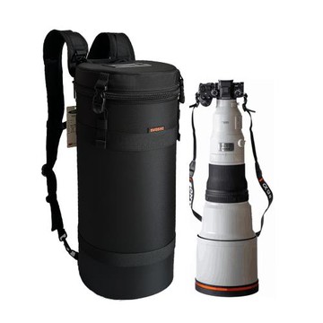 適用索尼FE600定長焦鏡頭筒輕便內膽保護套400單肩斜跨A9攝影登機