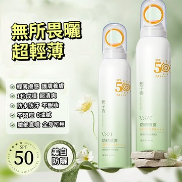 現貨 隔日配 VSZE 小光圈 防曬噴霧 隔離防護噴霧 防水防汗 防紫外線 提亮肌膚 水潤肌膚 清透不黏膩 庫柏醬萌選
