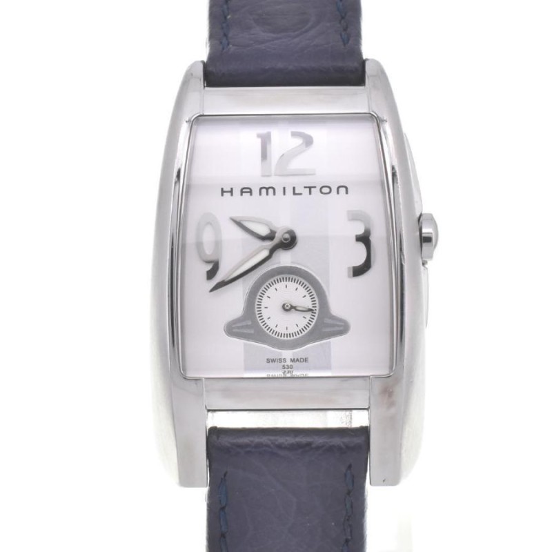 ☆美品【HAMILTON】ハミルトン スモールセコンド H334110 クォーツ ...