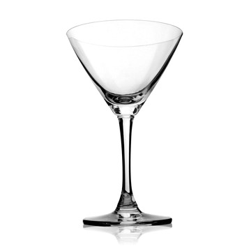 205ML冷切口淑女款雞尾酒杯三角杯馬天尼杯洋酒杯玻璃杯創意家居