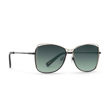 【INVU】瑞士東方雅質延展金邊偏光太陽眼鏡(銀)Z1903B-亞洲限定款