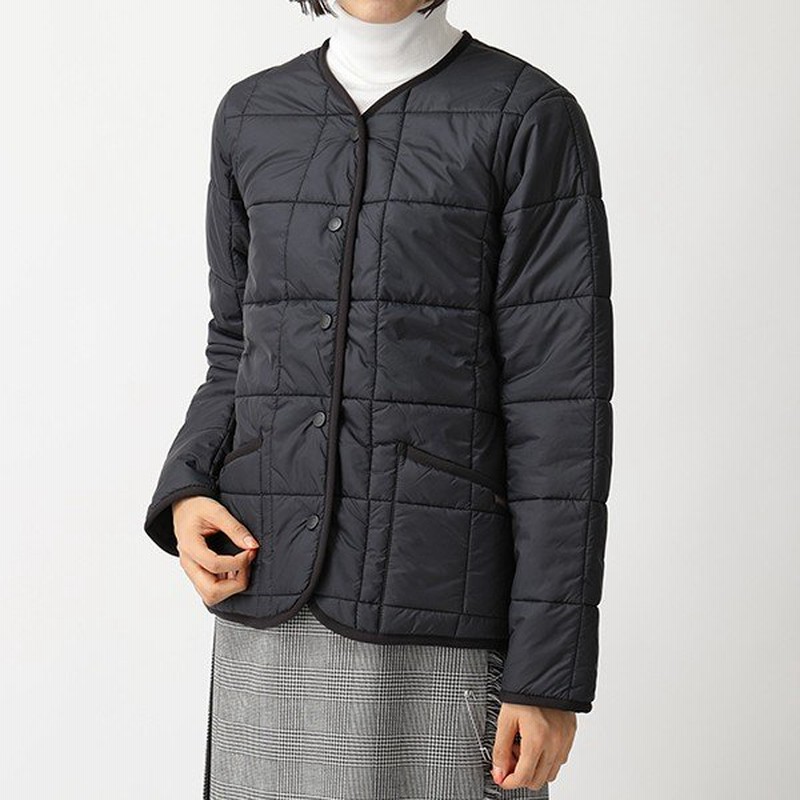 Lavenham ラベンハム Thorndon Ladies ソードン 中綿 キルティング ジャケット ノーカラー コート Black レディース 通販 Lineポイント最大0 5 Get Lineショッピング