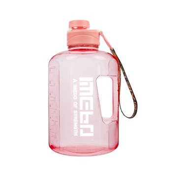 阿莎&布魯 大容量手提水壺 2.2L 寬口徑設計 密封防漏 不含雙酚A 不含塑化劑 食品用材質  粉色  1個