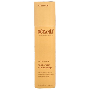 ATTITUDE, Oceanly™，植萃亮澤面霜，1 盎司（30 克）