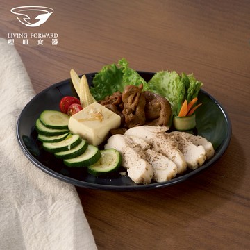 【哩皿食器】台灣製  CPET 潔晶中圓盤