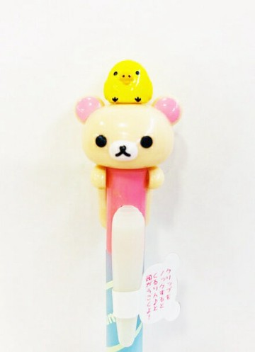 【震撼精品百貨】Rilakkuma San-X 拉拉熊懶懶熊 造型原子筆-妹妹趴 震撼日式精品百貨