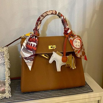 女騎士之舞2023夏季薄款包包絲巾綁包絲帶裝飾纏包綁帶小長條飄帶