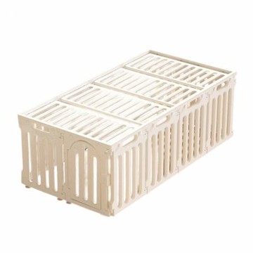 12片組 寵物圍欄長140cm*寬70cm*高50cm 狗狗圍欄 自由組合圍欄 狗籠子 室內狗窩 寵物欄柵