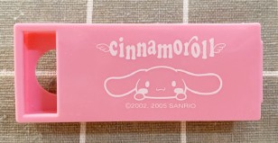 【震撼精品百貨】大耳狗_Cinnamoroll~日本SANRIO三麗鷗 大耳狗OK蹦隨身收納盒-粉#32539