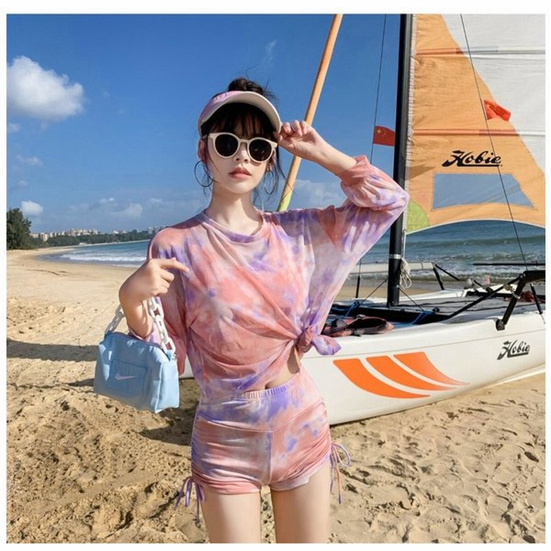 水着レディース 50代 ビキニ ハイウエスト 小胸バンドゥビキニ タンキニ 体型カバー ハイウエスト 3点セット 代 30代 40代 ママ水着 韓国 リゾート プール 通販 Lineポイント最大0 5 Get Lineショッピング