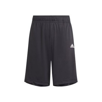 Adidas J Sere Sho 大童 黑色 亞規 吸濕排汗 輕盈 舒適 運動 休閒 短褲 IN0648