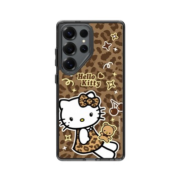 Galaxy S25 Ultra Clear 酷墨灰 - 三麗鷗-Hello Kitty - 豹抱小夥伴