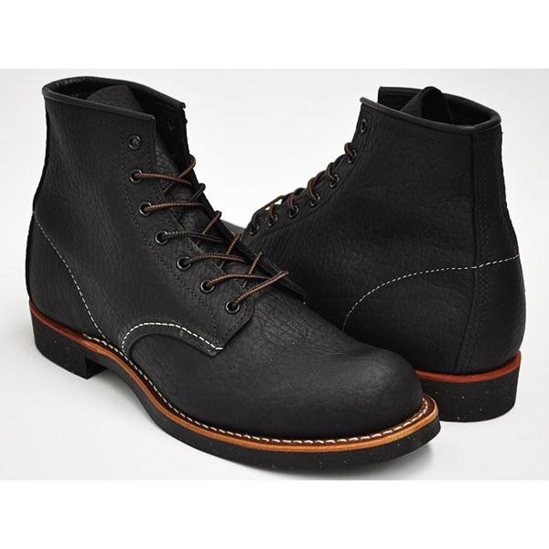 RED WING for Brooks Brothers PLAIN TOE BECKMAN BOOTS #4557 〔レッドウィング プレーントゥ  ベックマン ブーツ〕 BLACK ''BISON'' WIDTH:D | LINEブランドカタログ