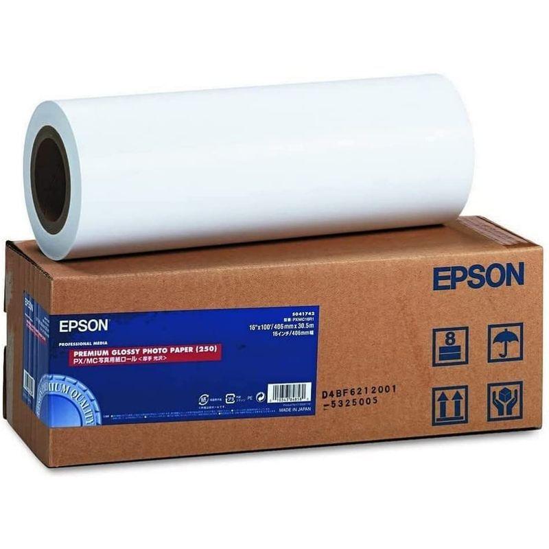 EPSON プロフェッショナルフォトペーパー厚手光沢 (約406mm幅×30.5m) PXMC16R1