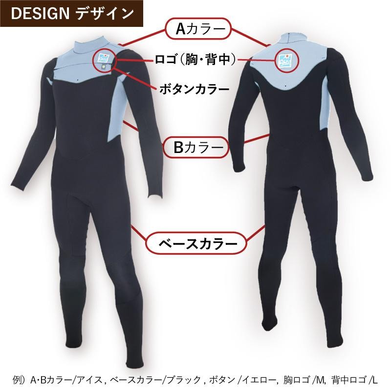 RASH wetsuit チェストジップ ＳからM ジャーフル 3mm-