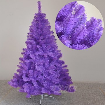 廠家直銷1.8米180CM紫色圣誕樹圣誕節禮品豪華加密800枝頭6KG