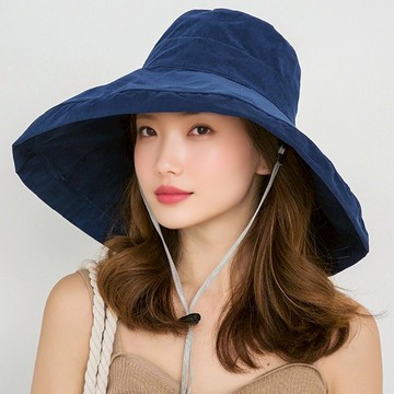 漁夫帽 帽子 蜜桃絨漁夫帽 防曬帽 遮陽帽 女生帽子 大帽簷 戶外帽 韓版帽子 圓頂帽 透氣 大頭圍 穿搭好物 085