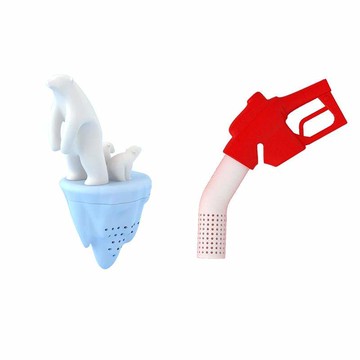 北極熊 & 加油槍泡茶器 - 兩入