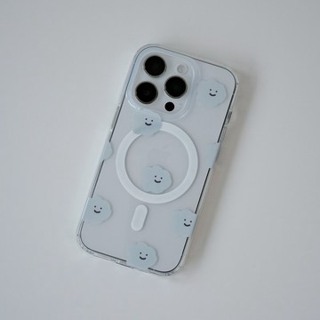 飄浮喜寶-磁吸防摔方塊殼 iPhone 12~17 手機殼