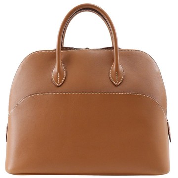 【日本直送】愛馬仕 HERMES Bolide 1923 30 手提包 皮革 咖啡色 女仕【二手品】