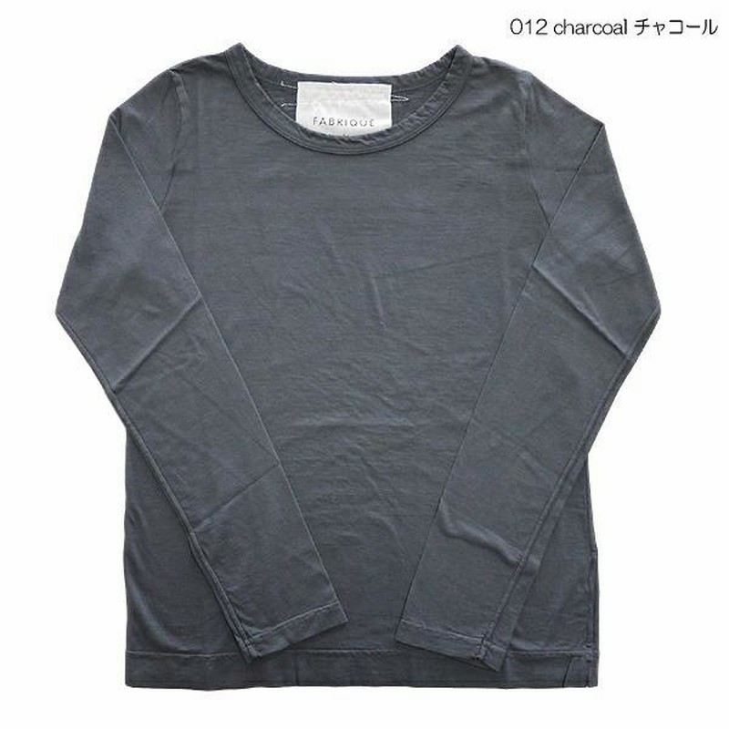 ロンT レディース FABRIQUE en planete terre ファブリケアンプラネテール ベーシック クルーネック L/S 長袖Tシャツ 252-004 251-004 10％offクーポン配布中 楽天市場】＼クーポン配布中／ ロンT レディース FABRIQUE en