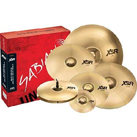 Sabian Super Cymbal Set with Free 10" Splash and 18" Fast Crash, inch (XSR5007SB)